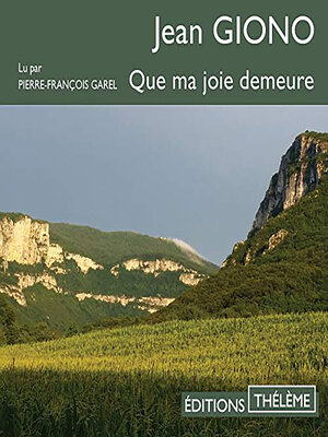 cover image of Que ma joie demeure